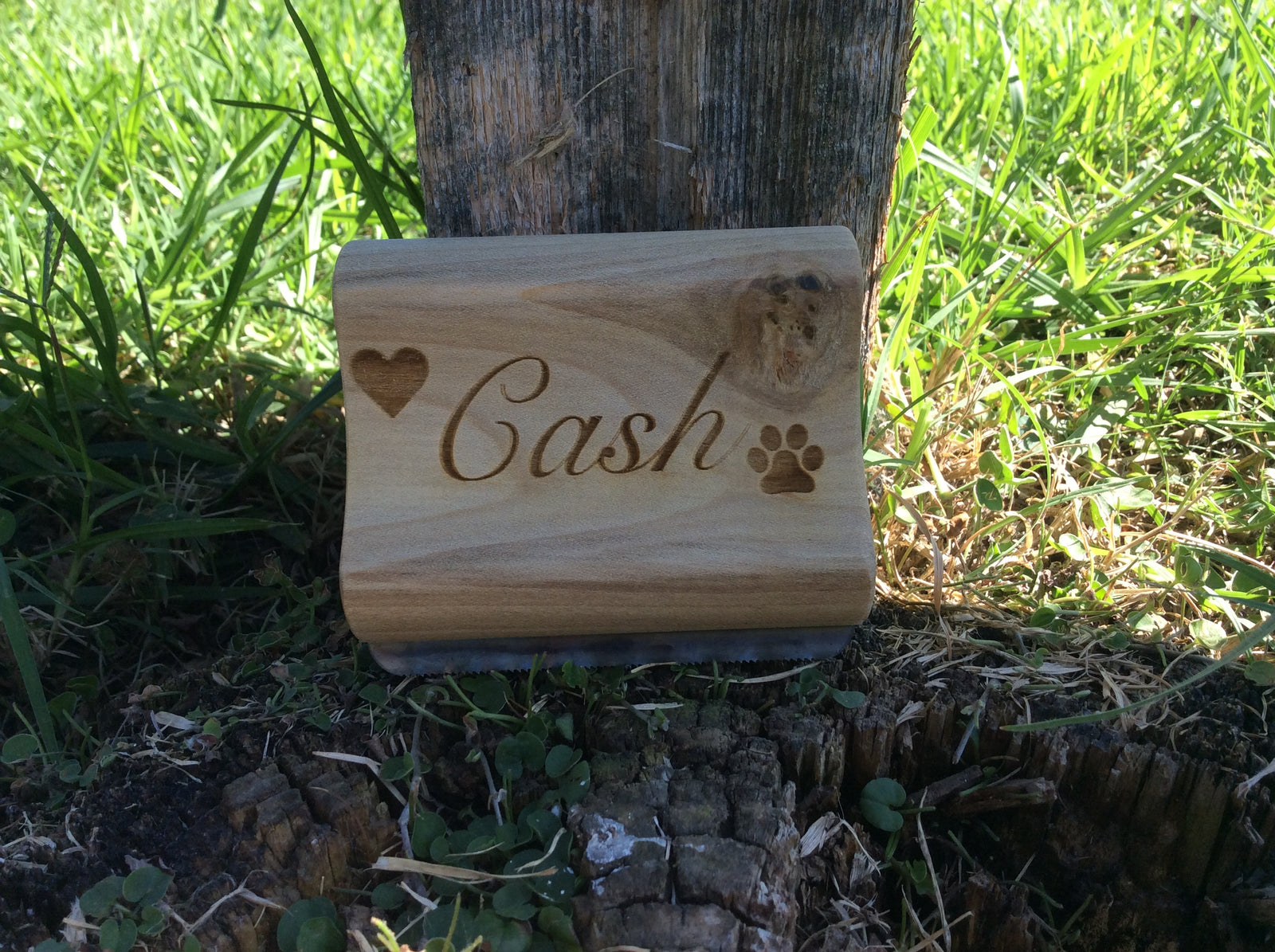 Laser engraving of the individual Ninja